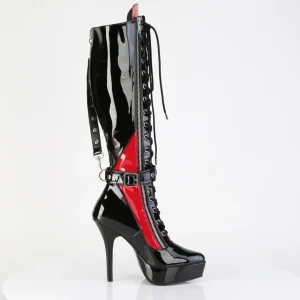 Verni 13,5 cm high heels bottes pleaser plateforme