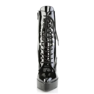 Verni 13,5 cm INDULGE-1020 bottines stiletto à talon aiguille