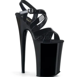 Verni 23 cm INFINITY-997 Plateforme Chaussures Talon Haut