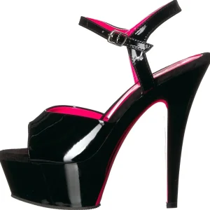 Verni 15 cm KISS-209TT Plateforme Neon Sandales Femmes