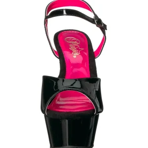 Verni 15 cm KISS-209TT Plateforme Neon Sandales Femmes