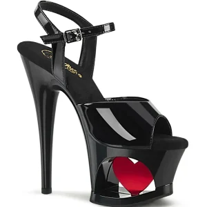 Verni 18 cm MOON-709H chaussures de soirée femmes