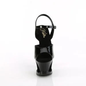 Verni 18 cm MOON-709H chaussures de soirée femmes