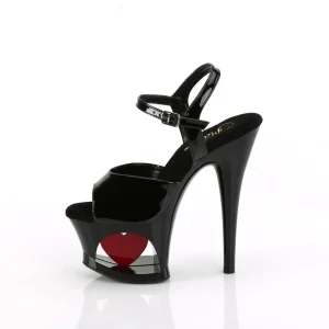 Verni 18 cm MOON-709H chaussures de soirée femmes