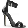 Verni 13 cm Pleaser AMUSE-10 sandales à talons aiguilles