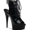 Verni 16 cm Pleaser DELIGHT-600-20 Plateforme Bottines
