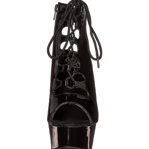 Verni 16 cm Pleaser DELIGHT-600-20 Plateforme Bottines