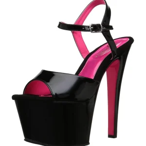 Verni 18 cm SKY-309TT Plateforme Neon Sandales Femmes