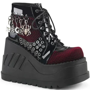 Verni 12 cm STOMP-18 bottines plateforme compensées lolita