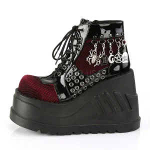 Verni 12 cm STOMP-18 bottines plateforme compensées lolita