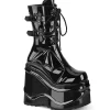 Verni 15 cm WAVE-150 demoniacult bottes talon compensé