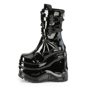 Verni 15 cm WAVE-150 demoniacult bottes talon compensé