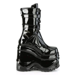 Verni 15 cm WAVE-150 demoniacult bottes talon compensé