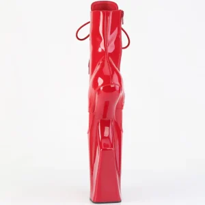 Verni 20 cm WORSHIP-1020 Heelless bottines pony talons rouges