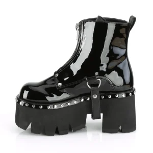 Vernis 9 cm ASHES-100 bottines demoniacult plateforme