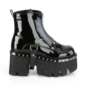 Vernis 9 cm ASHES-100 bottines demoniacult plateforme
