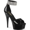 Vernis 15 cm DELIGHT-625 talon haut avec bande de cheville