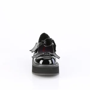 Vernis 5 cm EMILY-23 emo chaussures mary jane à boucles