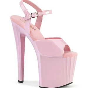 Vernis 19 cm ENCHANT-709 rose chaussures pleaser talons hauts