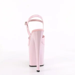 Vernis 19 cm ENCHANT-709 rose chaussures pleaser talons hauts