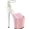 Vernis 20 cm FLAMINGO-868 rose chaussures pleaser talons hauts