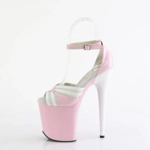 Vernis 20 cm FLAMINGO-884 rose chaussures pleaser talons hauts