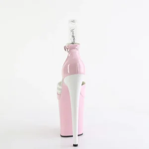 Vernis 20 cm FLAMINGO-884 rose chaussures pleaser talons hauts