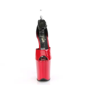 Vernis 20 cm FLAMINGO-868 rouges chaussures pleaser talons hauts
