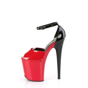Vernis 20 cm FLAMINGO-868 rouges chaussures pleaser talons hauts