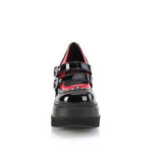 Vernis 11,5 cm SHAKER-27 demoniacult plateforme chaussure alternative noir