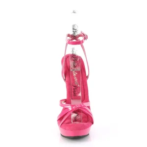 Vernis fucsia sandales 15 cm Fabulicious SULTRY-638 sandales talons aiguilles