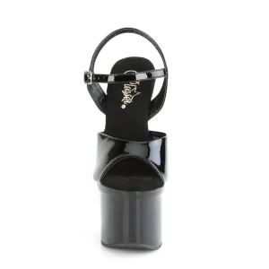 Vernis plateforme 18 cm ESTEEM-709 chaussures à talons hauts pleaser