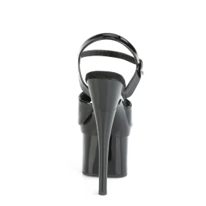 Vernis plateforme 18 cm ESTEEM-709 chaussures à talons hauts pleaser