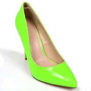 Vert Neon 13 cm AMUSE-20 escarpins à talon aiguille bout pointu
