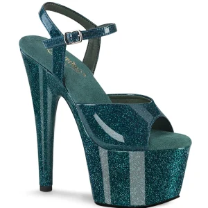 Vertes 18 cm ADORE-709GP etincelle sandales avec plateforme