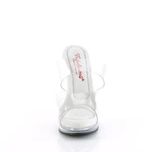 Vinyle 12,5 cm GLORY-502 mule à talon hauts transparentes
