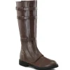 WALKER-130 marron botte de capitaine cosplay halloween bottes pour hommes